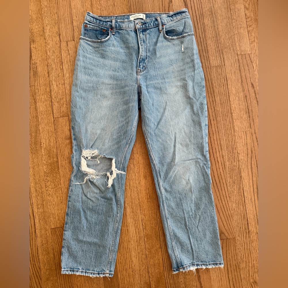 Abercrombie & Fitch Light Blue Jeans